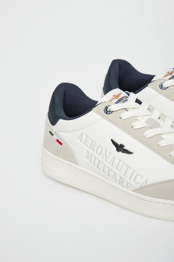 Sneakersy męskie skórzane AERONAUTICA MILITARE