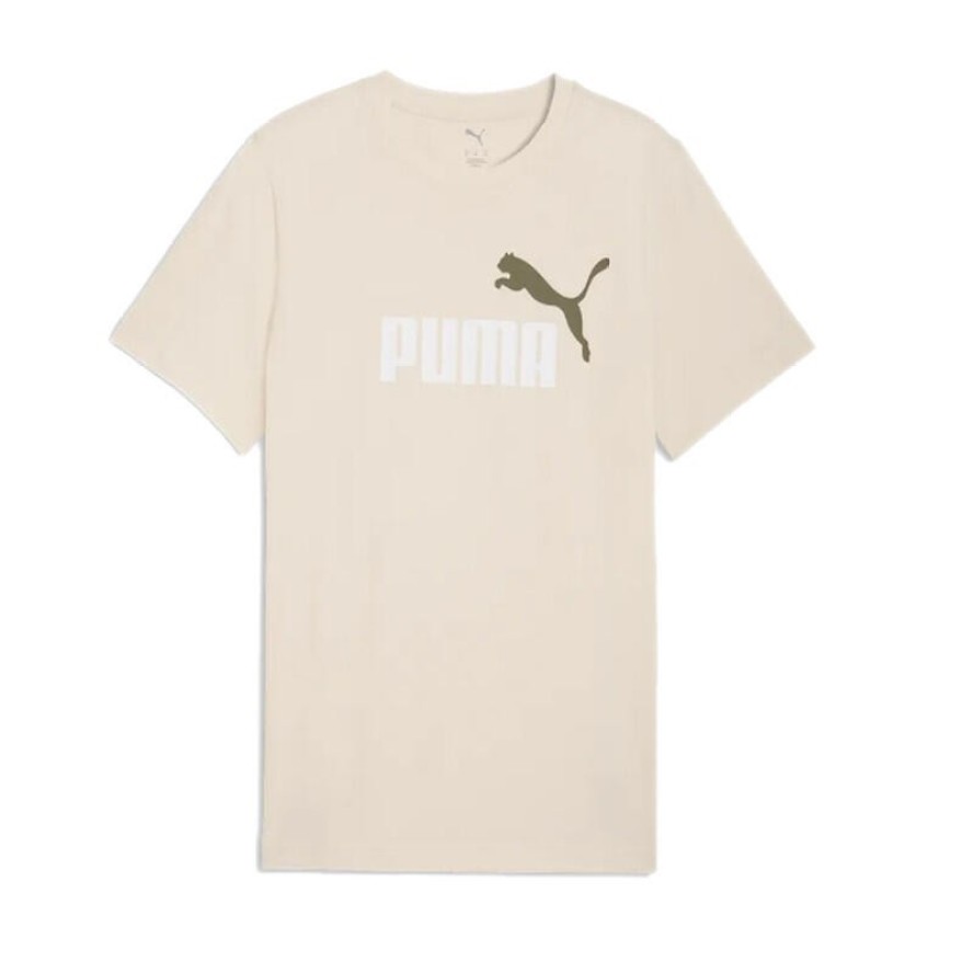 Koszulka na co dzień Męska Puma Ess 2 T-Shirt Logo Bawełna