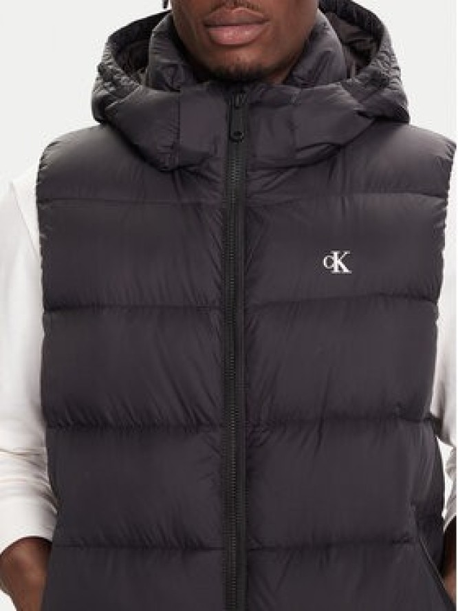 Calvin Klein Jeans Bezrękawnik LV04RD531G Czarny Regular Fit