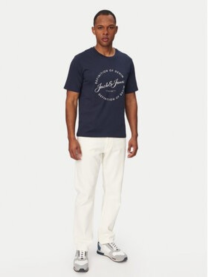 Jack & Jones T-Shirt Grayson 12288377 Niebieski Regular Fit