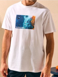 Koszulka z nadrukiem - biały