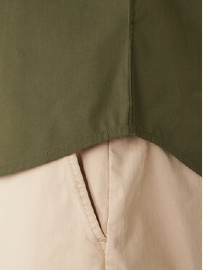 Tommy Jeans Koszula Original DM0DM04405 Zielony Slim Fit