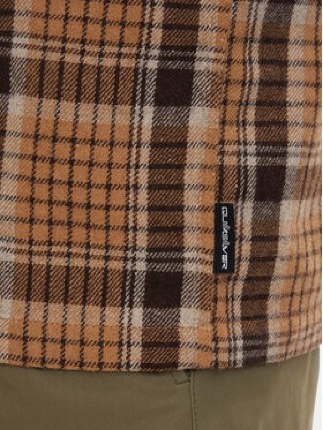 Quiksilver Koszula Yankee EQYWT04648 Brązowy Comfort Fit