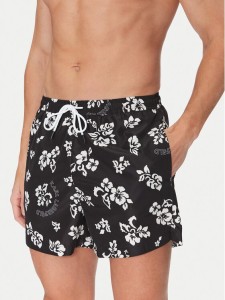 KARL LAGERFELD Szorty kąpielowe A2M46035 Czarny Regular Fit