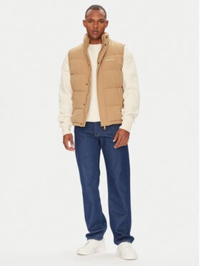 Guess Jeans Bezrękawnik M4BN47 WGII2 Beżowy Regular Fit