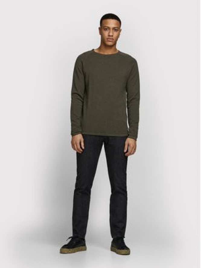Jack & Jones Sweter Hill 12157321 Zielony Regular Fit