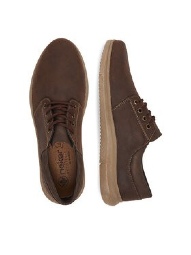 Rieker Półbuty 10424-22 Brązowy