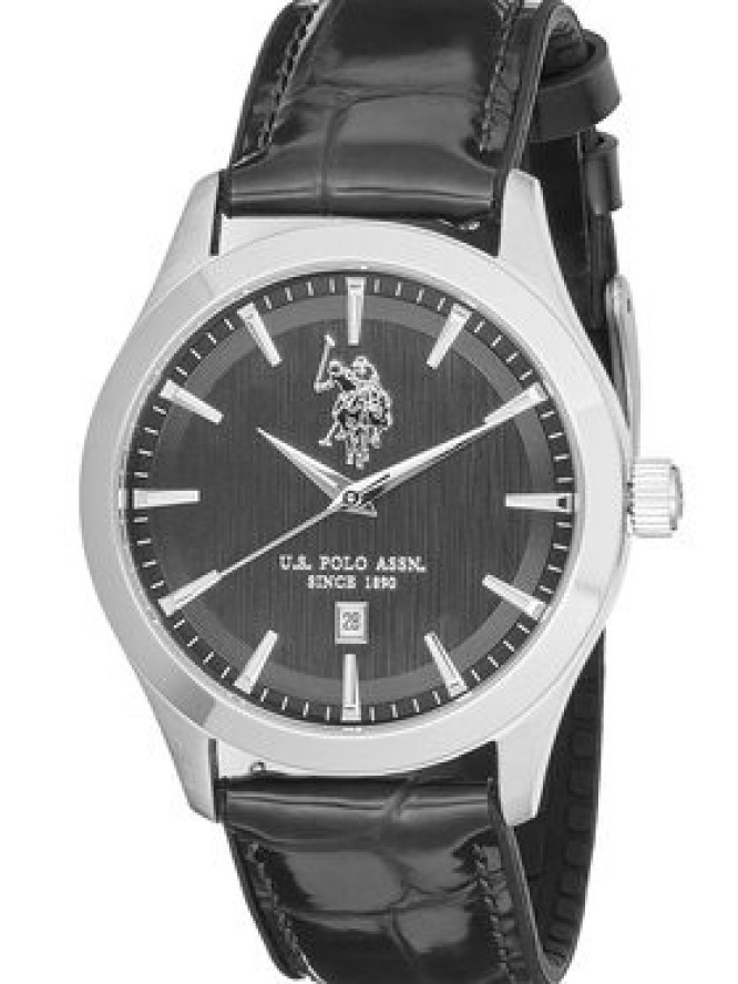 U.S. Polo Assn. Zegarek Yale USP7370BK Czarny