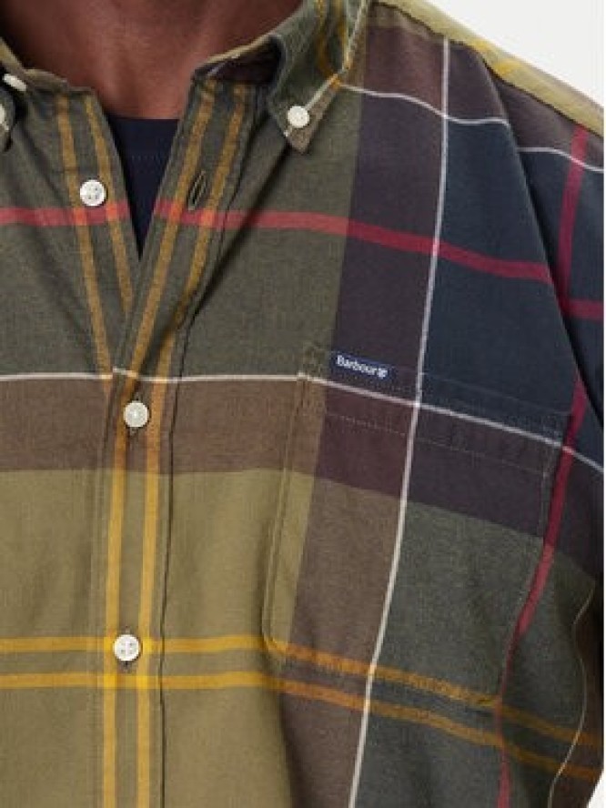 Barbour Koszula Glendale MSH4992TN52 Zielony Regular Fit