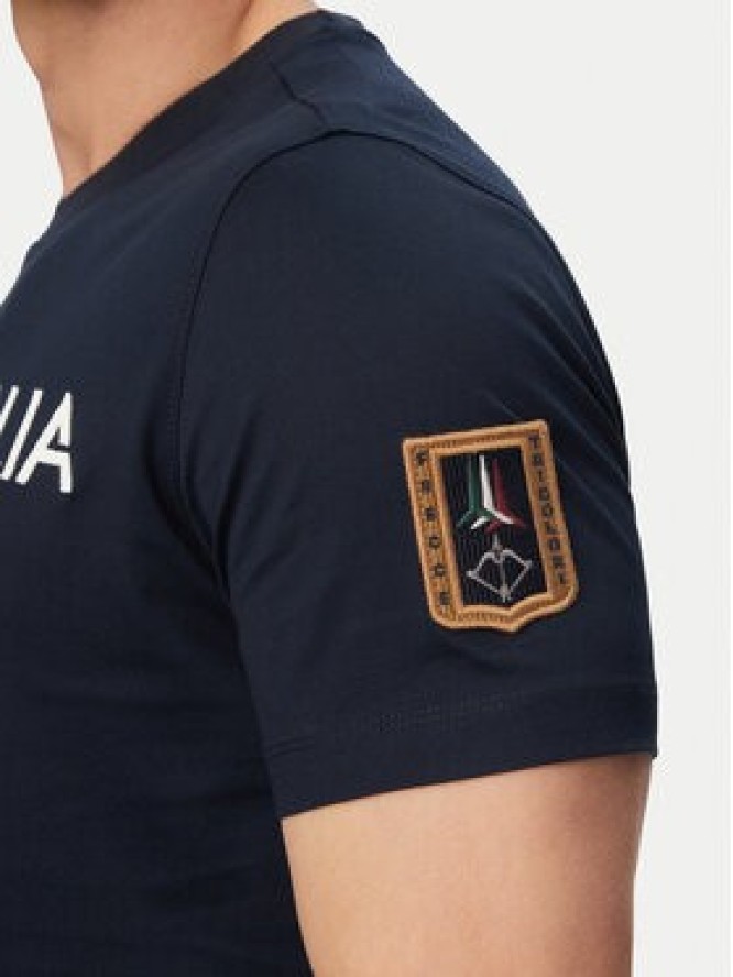 Aeronautica Militare T-Shirt 261TS2523UJ00682 Granatowy Regular Fit