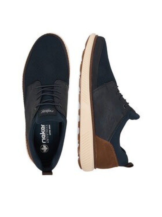 Rieker Półbuty B3354-14 Granatowy