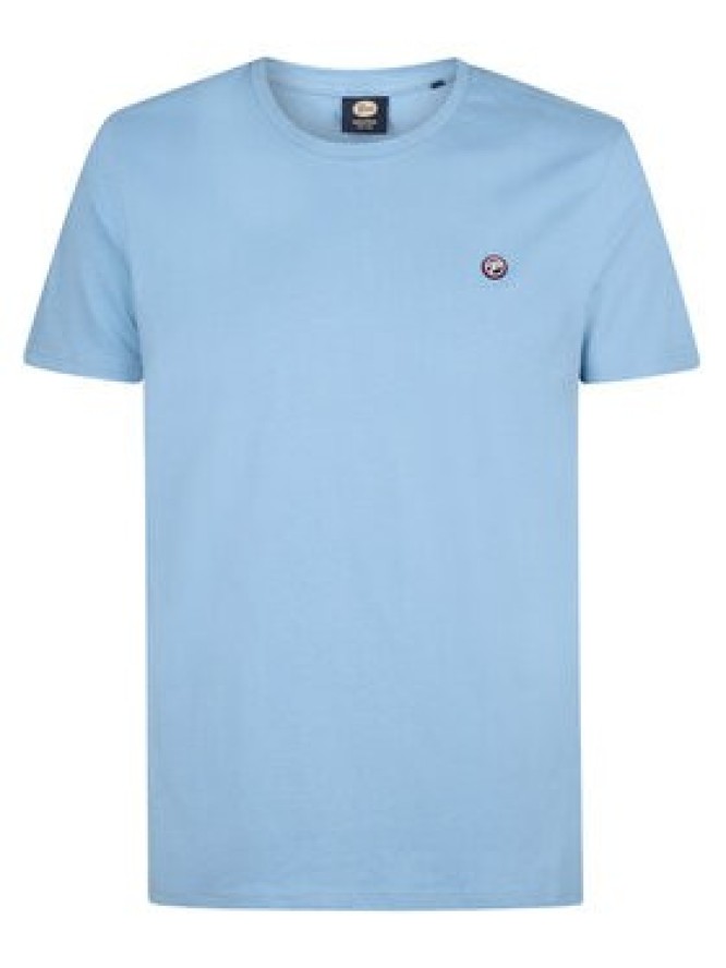 Petrol Industries T-Shirt M-ROS-TSR002 Błękitny Regular Fit