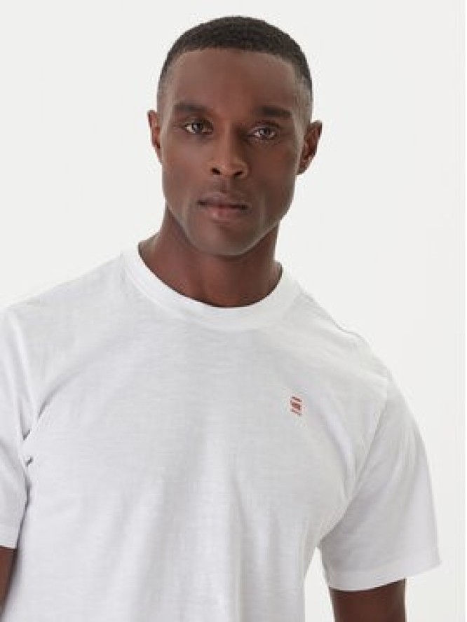 G-Star Raw T-Shirt Lash Back D26043-C372 Biały Relaxed Fit