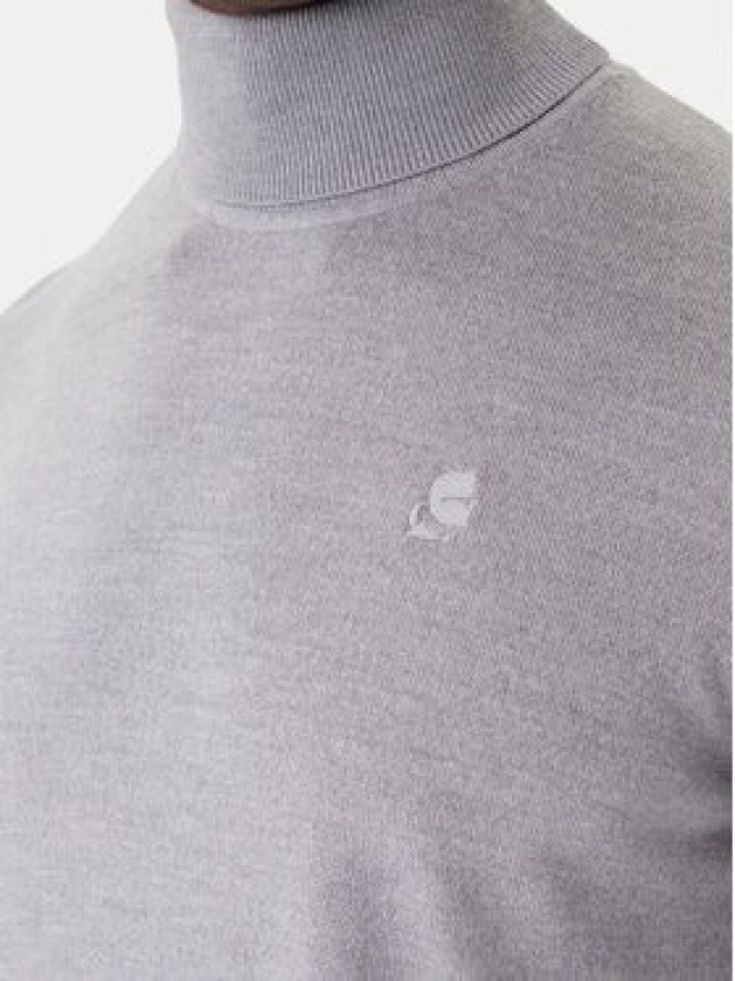 KARL LAGERFELD Golf 655058 554399 Szary Regular Fit