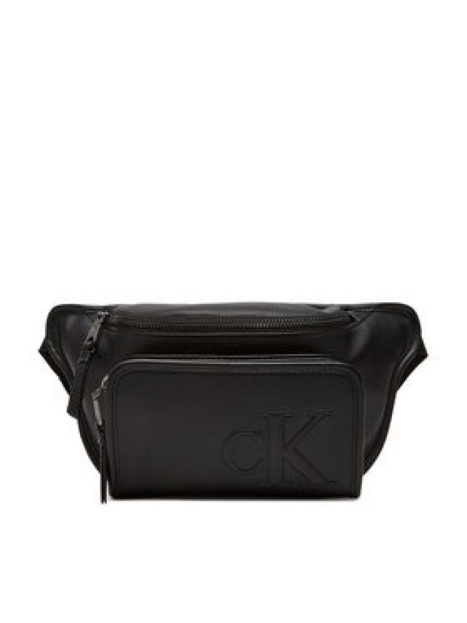 Calvin Klein Nerka Sculpted Impression Waistbag 38 LV04G3160G Czarny
