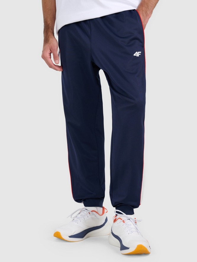 4F Spodnie dresowe joggery męskie - granatowe M