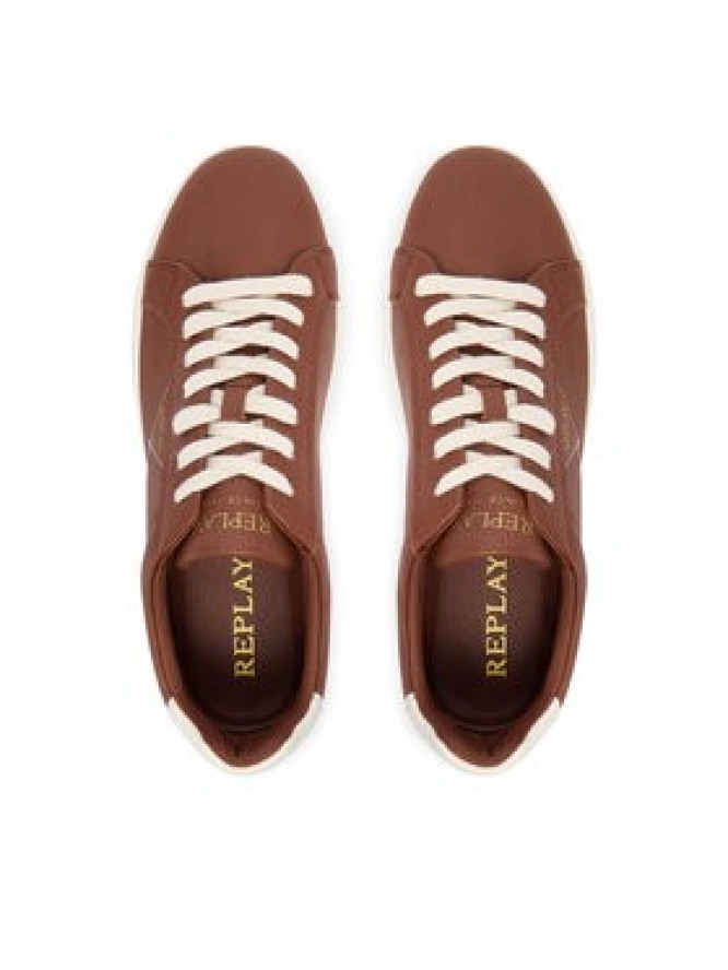 REPLAY Sneakersy GMZ7D.000.C0001L Brązowy