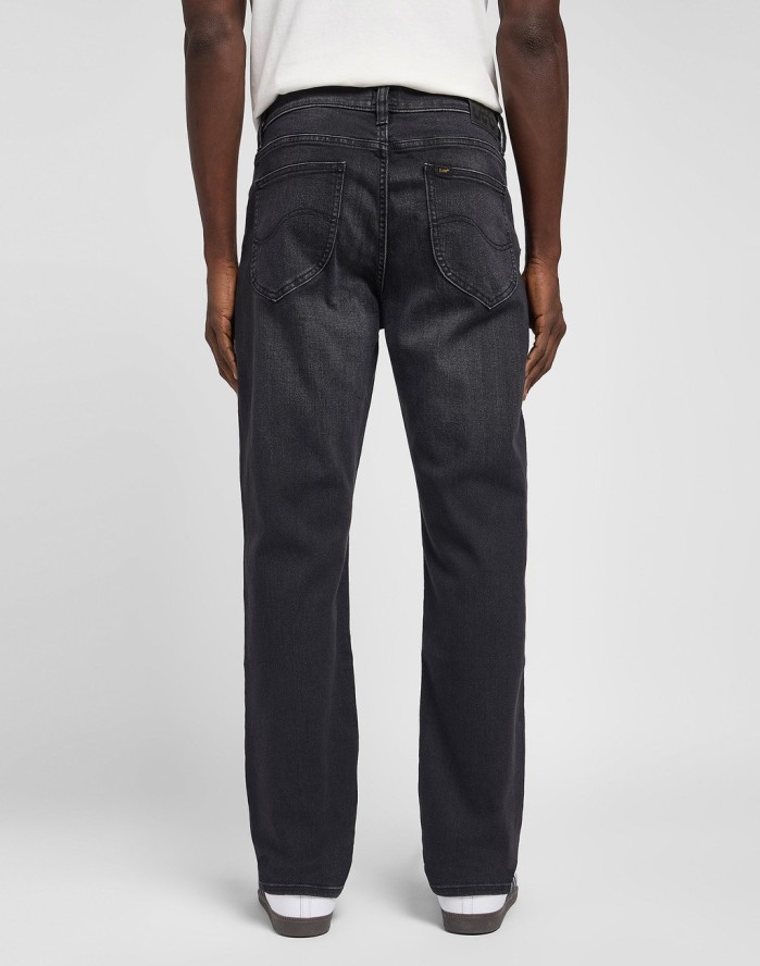 MĘSKIE SPODNIE LEE WEST BLACK USED 112339070