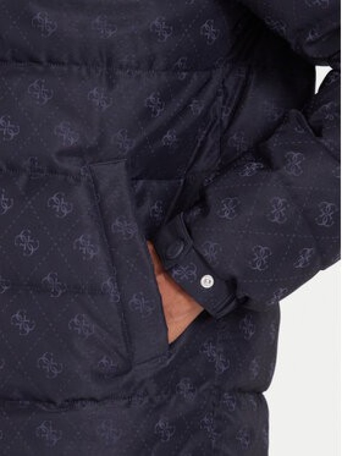 Guess Kurtka zimowa M5BL0B W2322 Granatowy Relaxed Fit