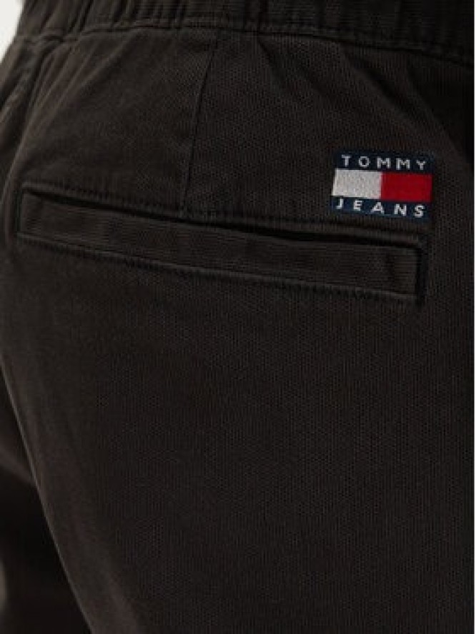 Tommy Jeans Spodnie dresowe TJM DM0DM23122 Czarny Regular Fit