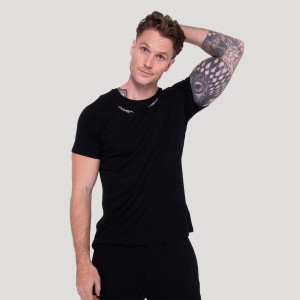 Koszulka męska fitness slim Tribal Ribbed