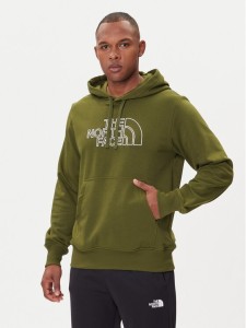 The North Face Bluza Drew Peak Light NF0A8C1B Zielony Regular Fit