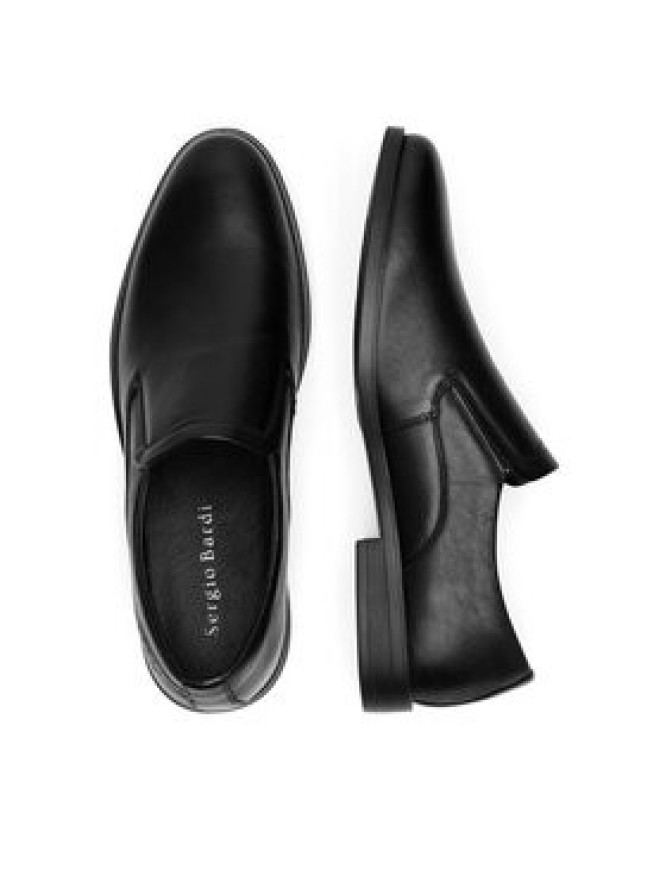 Sergio Bardi Półbuty MF1650-1Z Czarny