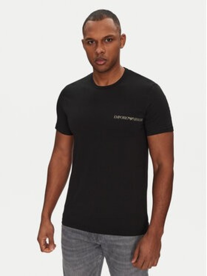 Emporio Armani Underwear Komplet t-shirtów EM000391 AF10779 MC005 Czarny Regular Fit