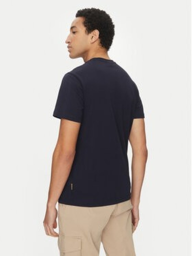 Napapijri T-Shirt Kasba NP0A4HQQ Granatowy Regular Fit