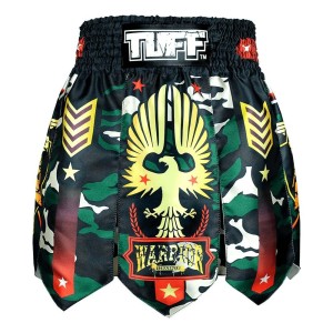Spodenki treningowe TUFF Gladiator Green Military Warrior
