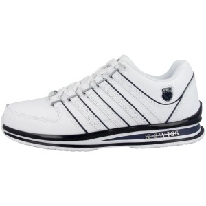 Sneakersy męskie K-Swiss Rinzler skóra naturalna białe (01235-139-M)