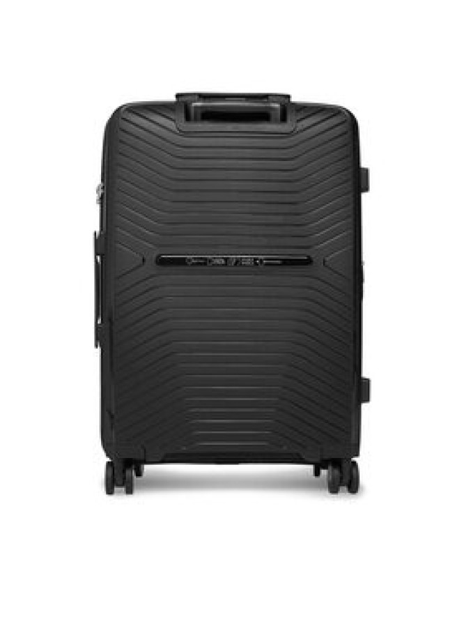 Beverly Hills Polo Club Walizka średnia CEO-BHPC-WAL-007-M Czarny