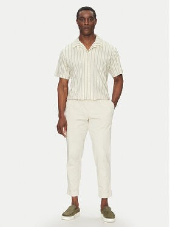 Jack & Jones Koszula Bluleo 12275085 Beżowy Relaxed Fit