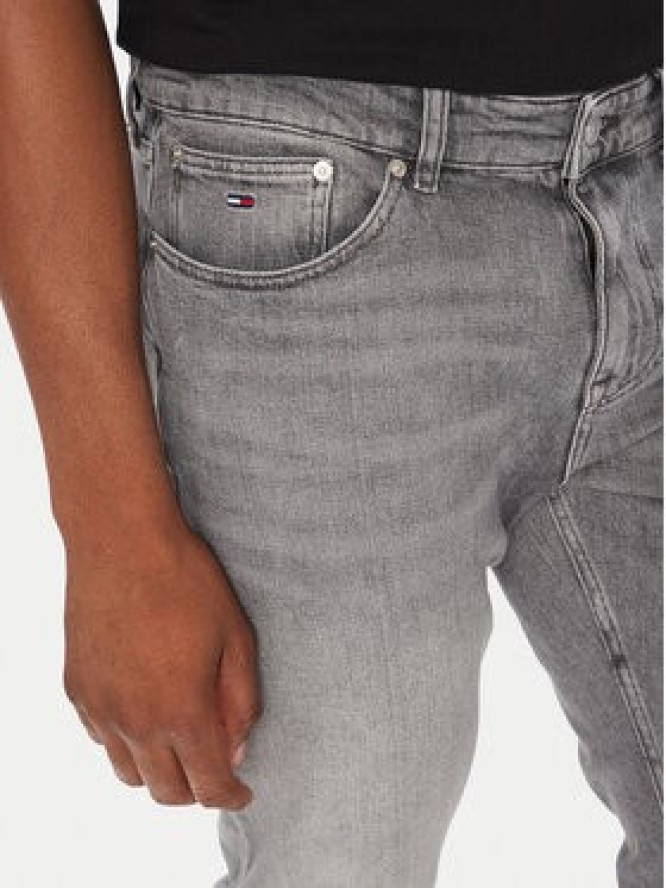 Tommy Jeans Jeansy Austin DM0DM21231 Szary Slim Fit