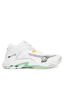 Mizuno Buty halowe Wave Lightning Z8 Mid V1GA2405 Biały
