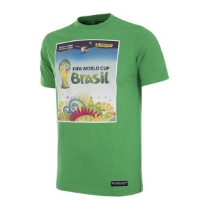 Koszulka dla dorosłych - Panini FIFA Mistrzostwa Świata Brazylia 2014 - Zielona