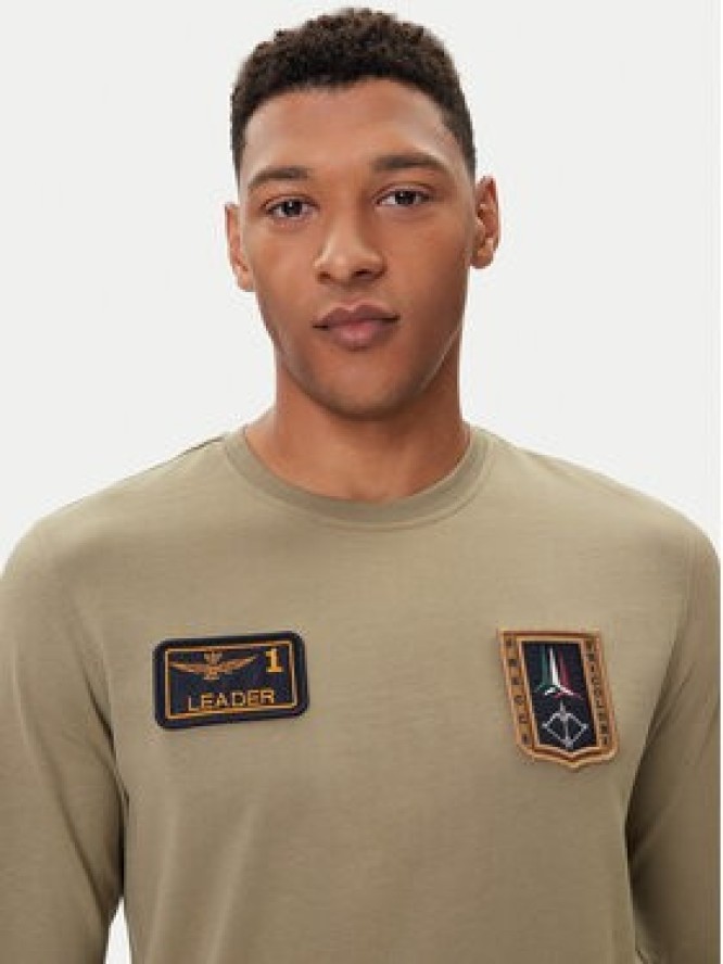Aeronautica Militare Longsleeve 252TS2488UJ00710 Khaki Regular Fit