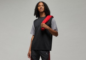 Koszulka męska nike air jordan dri-fit sport statement tank top black