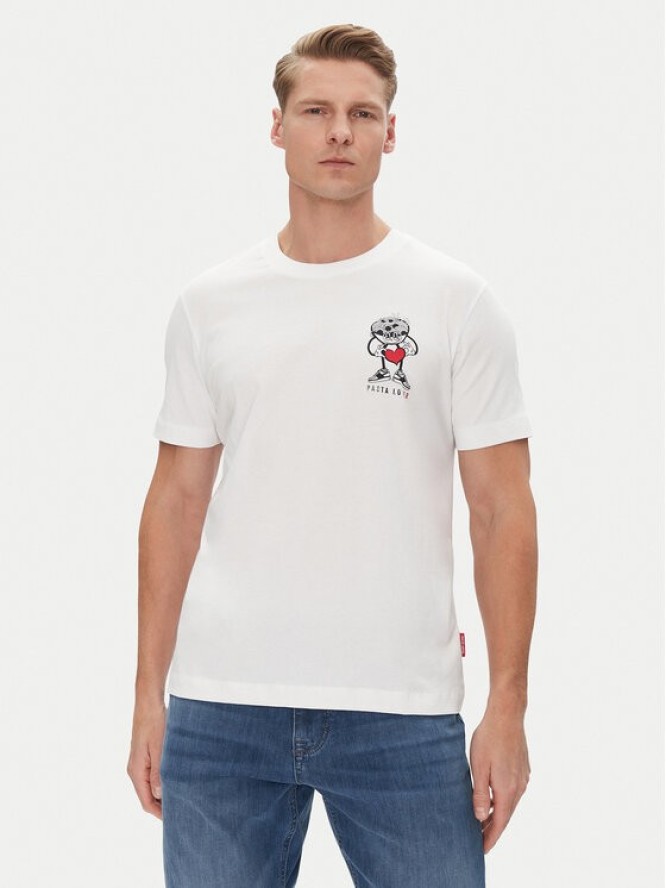 JOOP! Jeans T-Shirt 15 JJJ-23Alonzo 30045691 Biały Modern Fit