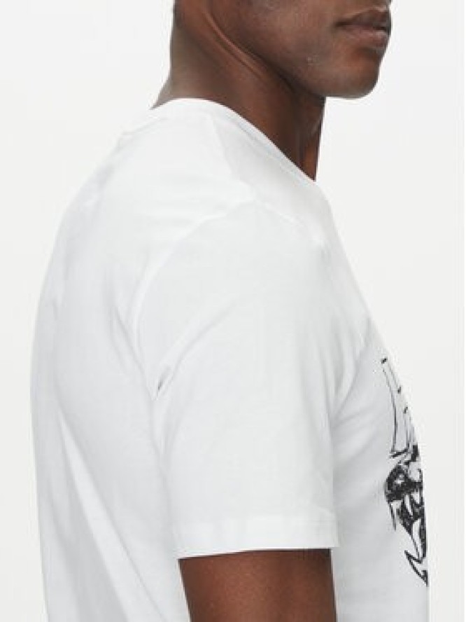 HUGO T-Shirt Durro 50538257 Biały Regular Fit