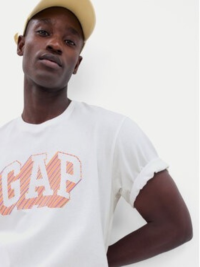 Gap T-Shirt 664011-02 Biały Regular Fit