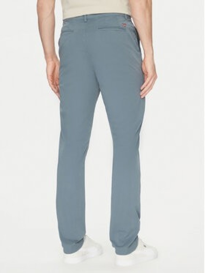 Napapijri Chinosy M-Puyo NP0A4H98 Zielony Slim Fit