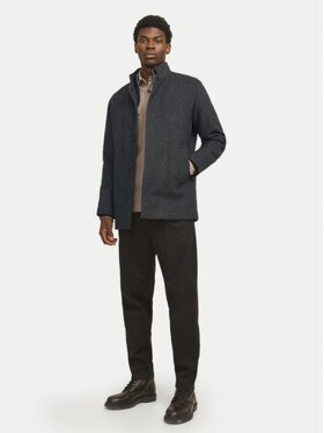 Jack & Jones Płaszcz wełniany Harrison 12258674 Szary Regular Fit