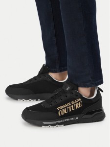 Versace Jeans Couture Sneakersy 80YA3SA5 Czarny