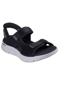 Sandały SKECHERS SLIP-INS GO WALK FLEX Czarny