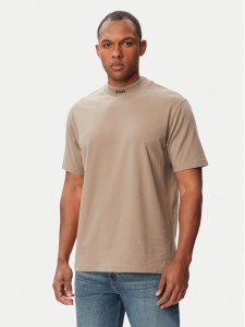 BOSS T-Shirt Tee Collar 50562120 Beżowy Relaxed Fit