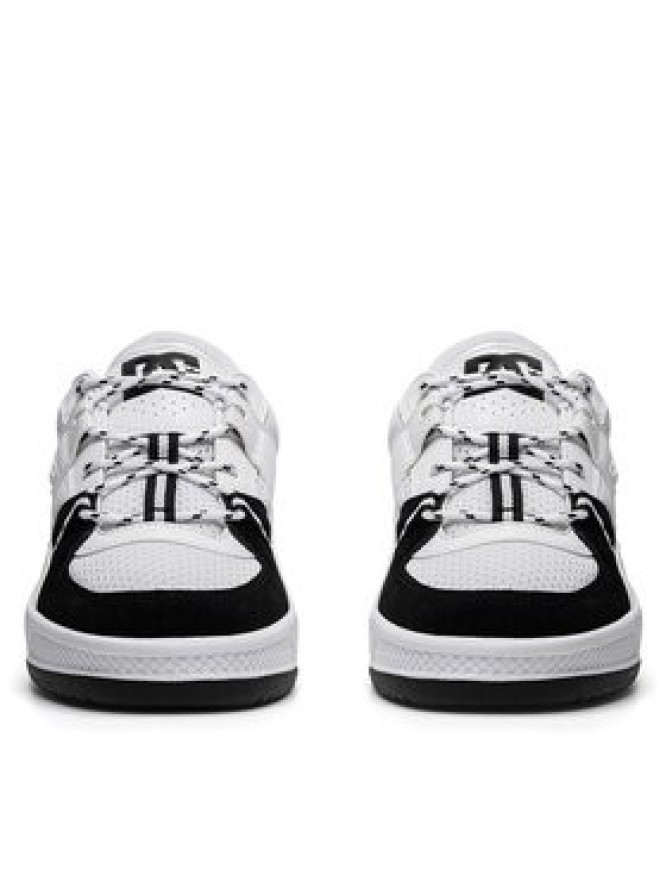 DC Shoes Sneakersy CONSTRUCT ADYS100822-BKW Biały