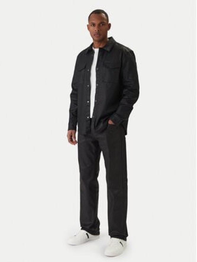 Guess Jeansy M6RAR7 D6460 Czarny Regular Fit