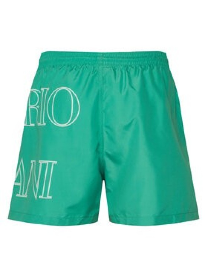Emporio Armani Szorty kąpielowe EM000583 AF20434 U7308 Zielony Regular Fit