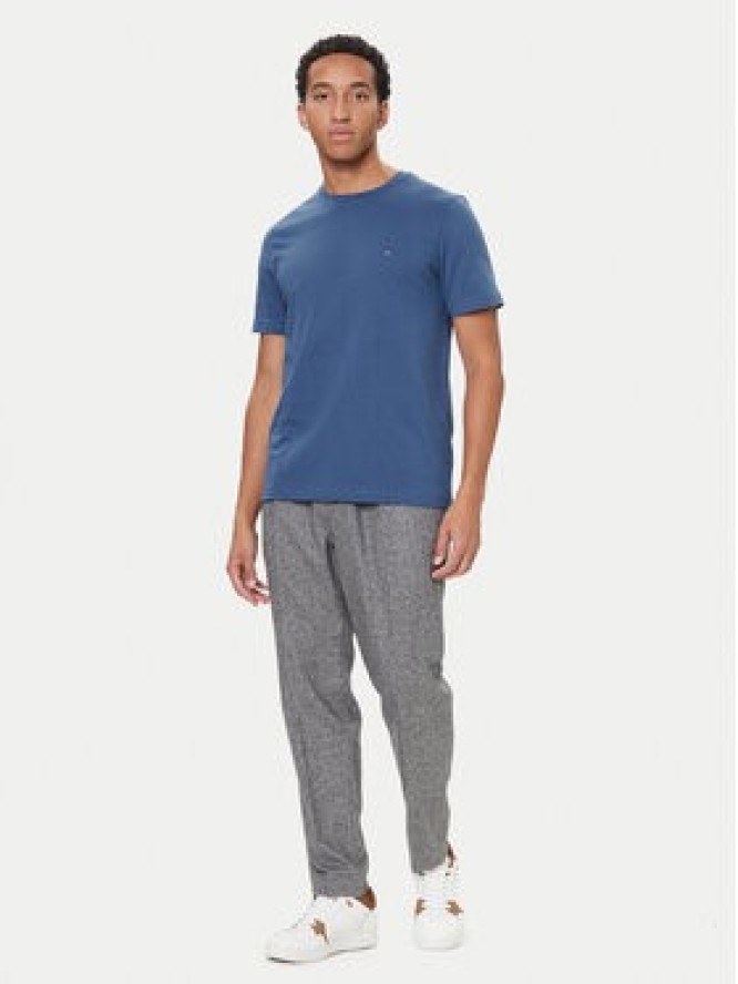 Tommy Hilfiger T-Shirt Ess Seasonal MW0MW39995 Niebieski Regular Fit